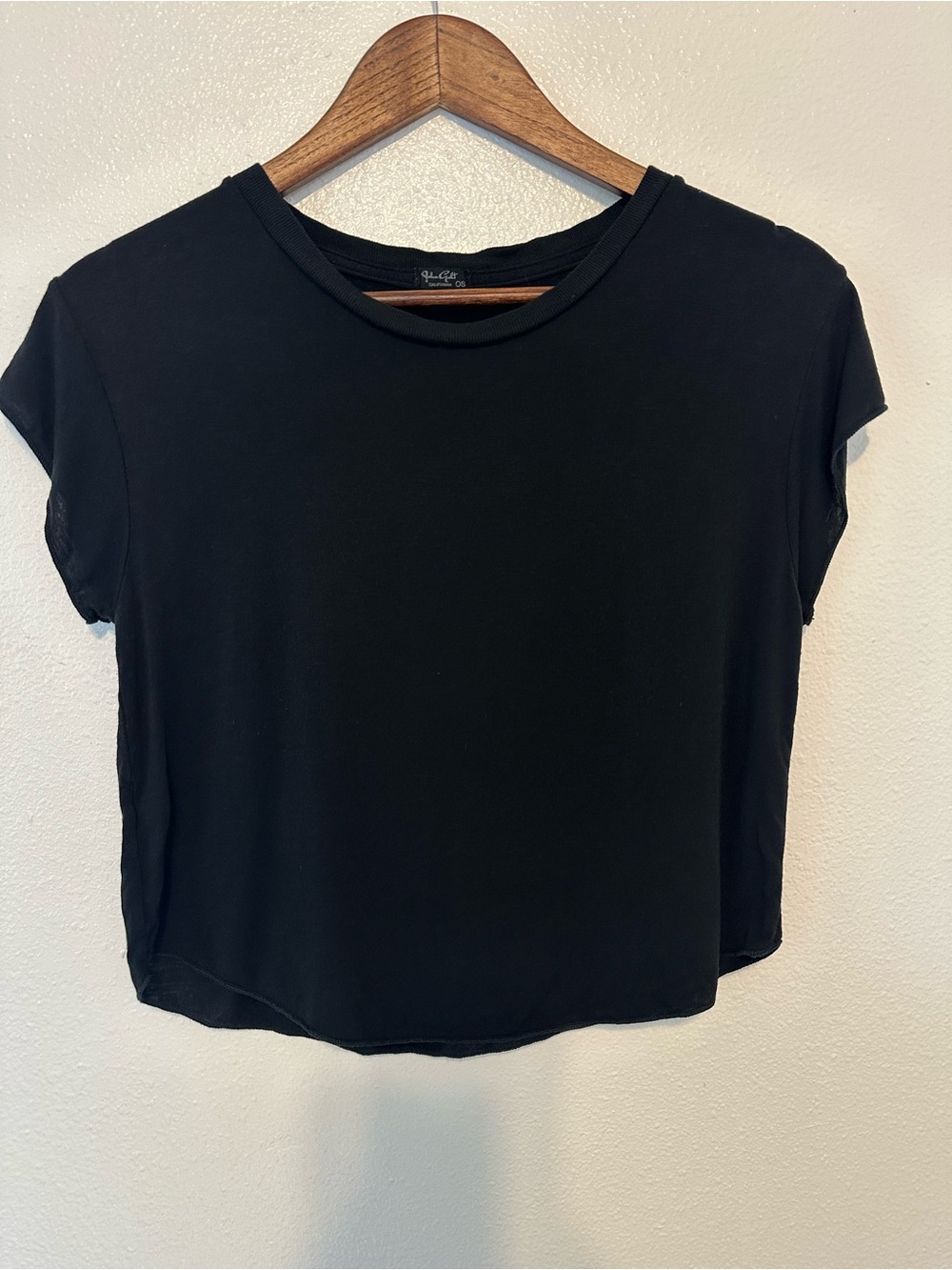 Brandy Melville Black Short Sleeve Crewneck Tee